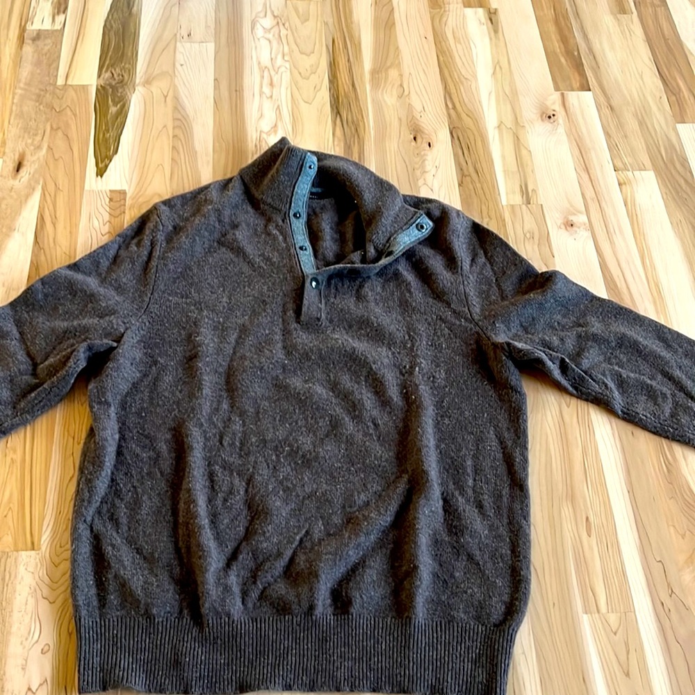 Banana Republic button up sweater. Alpaca and Wool